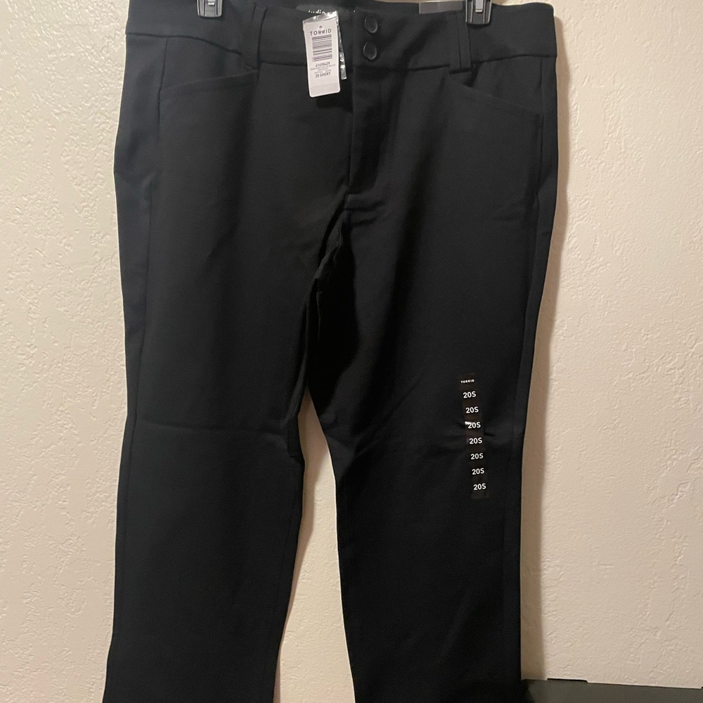 Selling brand Torrid trouser straight pants, Size 20 short